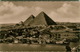 AFRICA - EGYPT - THE PYRAMIDS AND MENA VILLAGE DURING NILE FLOOD - EDIT LEHNERT & LANDROCK - 1950s (BG3889) - Piramidi