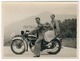 Snapshot - Portrait D&#039;un Couple Sur Une Moto. 1933. Annotations Au Dos, Voir Scan. - Other & Unclassified
