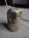 Vintage - Statuette De Chouette Hibou En Pierre - Animaux