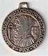 Médaille Religieuse "Saint Benoit" Graveur: Fernand Py - Argent Diamètre 4cm - Religion & Esotérisme