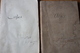 2 Cahiers Manuscrit  XIX?  Alpes - Manuscrits
