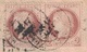 SEINE INFERIEURE - HAUCOURT - ARRONDISSEMENT DE NEUFCHATEL - N°51 EN PAIRE SUR AVERTISSEMENT DES CONTRIBUTIONS FONCIERES - 1849-1876: Klassieke Periode