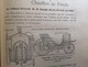 Delcampe - RELIURE REVUES AUTOMOBILES "LE TECHNOLOGISTE, LE CHAUFFEUR 1839-1897-RARE - Revues Anciennes - Avant 1900