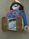 Delcampe - FIGURINE PLAYMOBIL PORTE CLE CLEF CHEVALIER SOLDAT PAGE MOYEN AGE - Playmobil