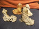 Lot De 4 Petits Chiens - Figuration Realiste - Caoutchouc - - Chiens