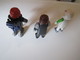 Delcampe - PLAYMOBIL 3 PERSONNAGES AGENT SPATIAL ASTRONAUTE ESPACE - Playmobil