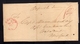 STATI UNITI UNITED STATES 15 OCTOBER 1835 LETTER FROM BOSTON TO NY PREFILATELICA PIEGO LETTERA - …-1845 Préphilatélie