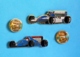 2 PIN'S //  ** DEUX F1 LIGIER RENAULT ** . (Winner) - Renault