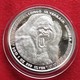 Congo 5000 Fr 2019 Gorilla Silver - Congo (República Democrática 1998)