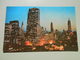 ETATS UNIS NY NEW YORK CITY MIDTOWN MANHATTAN AT NIGHT SHOWING THE R.C.A. BUILDING............ - Manhattan