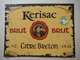 Cidre Breton Brut Kerisac - Ets Guillet Frères à Guenrouet - Other & Unclassified