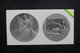 FRANCE - Carte Bristol Représentant Les Médailles Remises Aux Signataires Du Traité De Paix En 1919 - L 37990 - Documents