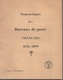 NOMENCLATURE DES BUREAUX DE POSTE FRANCAIS 1876 - 1899 DE LAVARACK - CAT. BROCHÉ 238 PAGES DE 1967 (ref CAT26) - Dictionnaires Philatéliques