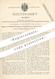 Original Patent - H. Goebel , Ostrowo , Posen / Polen , 1881 , Rauchverbrennung In Kachelofen | Ofen , Ofenbauer !! - Historische Dokumente