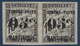 France Colonies Martinique N°20a 5 Penché Tenant à Normal TTB Signé Calves - Unused Stamps