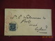Lettre De 1900  à Destination De L'Angleterre - 1885-1911 Oscar II