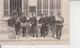 CARTE PHOTO  -  GROUPE DE FACTEURS A VELO ET A PIED DEVANT BUREAU DE POSTE - Daté 29 Juin 1927  - - To Identify