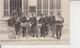 CARTE PHOTO  -  GROUPE DE FACTEURS A VELO ET A PIED DEVANT BUREAU DE POSTE - Daté 29 Juin 1927  - - To Identify