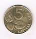 5 MARKKA  1995  FINLAND /5994/ - Finlande