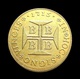 COPIE - 1 Pièce Plaquée OR ( GOLD Plated Coin ) -  Brésil Brazil 4000 Reis 1715 - Brésil