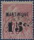 France Colonies Martinique N°18 Oblitéré Frais & TTB (tirage 5000) - Used Stamps