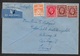 1935 - UK To Denmark Airmail Mixed Franking - SUNDAY LETTER - 4d + 10ö - SONDAGSBREV / SONNTAGSBRIEF - RARE - Brieven En Documenten