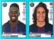 Stickers Panini France Foot 2016-2017 - 712 - Paris - Jean-Kévin Augustin - Edinson Cavani - Voir Scans Recto-Verso - French Edition