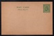 PERAK - MALAISEI - MALAYA / ENTIER POSTAL 2 C. VERT (ref 6669) - Perak