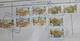 LNPC - Lebanon 1995 Rent Document With A Beautiful Selection Of Fiscal Revenue Stamps - Lebanon