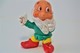 PIEPER POUET SQUEAKY:  DWARF DWERG NAIN  - L=15 - DISNEY - Rubber - Vinyl - Schtroumpfs