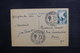 FRANCE - Carte Postale , Vignette Et Oblitération Sur La Poste Par Ballon En 1946 - L 38264 - 1960-.... Briefe & Dokumente
