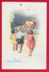 CARTOLINA VG ITALIA - BUON NATALE - Bimbi Con Presepe - Zandrino - 10 X 15 - 1952 MANZANO - Zandrino