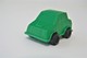 Vintage VINYL TOY CAR : Maker PLASTO Made In Finland - Green Car  7.00cm - 19XX's - Rubber - Autres & Non Classés