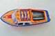 Vintage TIN TOY BOAT : Maker AT - SEA QUEEN POP POP BOAT - 13.5cm - JAPAN - 1960 - Friction - Collectors Et Insolites - Toutes Marques