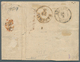 Österreich: 1850, TOKAYER DURCHSTICH: 6 Kreuzer Braun In Type III Mit Vierseitig Tadellos Erhaltenem - Unused Stamps