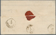 Österreich: 1850: 6 Kreuzer Braun, Handpapier Type III, Linien-Durchstich 14 (sogenannter "Tokayer D - Nuovi