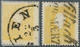 Österreich: 1858, 2 Kr Gelb, Type I Auf Briefstück Mit Teilstempel Wien Sowie 2 Kr Dunkelgelb, Type - Ongebruikt