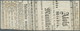 Österreich: 1858, (1,05 Kreuzer) Dunkelblau Zeitungsmarke, Type I, Allseits Breit- Bis überrandig, O - Ungebraucht