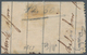 Österreich: 1858 - 1861, Freimarken Kaiser Franz Joseph 3 Kr Hellgrün Und 2 Kr Orange Auf Briefstück - Unused Stamps