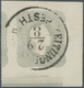 Österreich: 1861, (1,05 Kreuzer) Hellgrau Zeitungsmarke, Rechtes Unteres Eckrandstück (rechts 6,5 Mm - Unused Stamps
