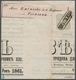 Österreich: 1861, (1,05 Kreuzer) Dunkelgrau Zeitungsmarke, Farb- Und Prägefrisch, Allseits Breit- Bi - Neufs
