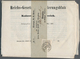 Österreich: 1861, (1,05 Kreuzer) Grauviolett Zeitungsmarke, Allseits Breitrandig, übergehend Entwert - Ungebraucht
