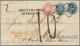 Österreich: 1866/1867, Zwei Unzureichend Frankierte Briefe Nach Frankreich: Faltbriefhülle 1866 Fran - Ongebruikt