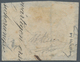 Österreich: 1863/1864, 10 Kreuzer Blau + 10 Kr Senkr. HALBIERUNG (li. Hälfte) Ideal Zentrisch überge - Neufs