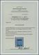 Österreich: 1918, FLUGPOST 1,50 Auf 2 K Violett Mit Abweichendem Probeaufdruck Mit Tief Stehendem De - Unused Stamps