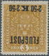 Österreich: 1918, Flugpost 2.50 K Auf 3 Kr. Mit KOPFSTEHENDEM Aufdruck In Ungebrauchter Prachterhalt - Unused Stamps