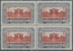 Österreich: 1919, 20 Kr Parlament In Guter Weiter Zähnung 11½, Postfrischer Viererblock In Unsignier - Neufs