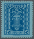 Österreich: 1922. Freimarken Landwirtschaft, Gewerbe, Industrie. 4 Werte Zu 10 Kronen, 3 Werte Zu 50 - Nuevos