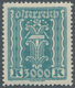 Österreich: 1922. Freimarken Landwirtschaft, Gewerbe, Industrie. 4 Werte Zu 10 Kronen, 3 Werte Zu 50 - Ungebraucht