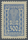 Österreich: 1922, Freimarken 300 Kr. Zwölf Verschiedene Gezähnte Farbproben Auf Weißem Bzw. Gelblich - Ongebruikt